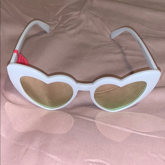 Betsey Johnson Accessories - Betsey Johnson Women's Heart Cat Eye Sunglasses